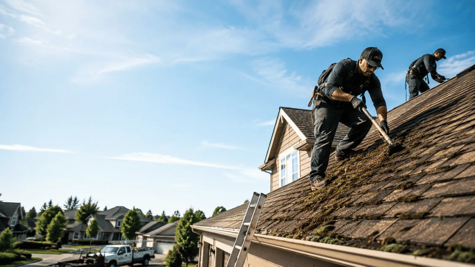 Roof Moss Removal in Oregon City, OR near me